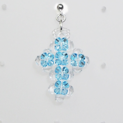 Pierces - Silver brass - Earrings Kara - Pierces - Silver brass - Laiton argenté